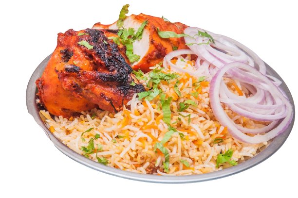 Tandoori Chicken Biryani